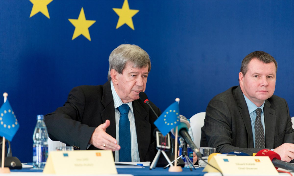eueomuganda's tweet photo. Photos from the Press Conference with the Chief Observer @EduardKukan presenting the EU EOM Uganda 2016 Final Report https://t.co/YqpLMTJzDD