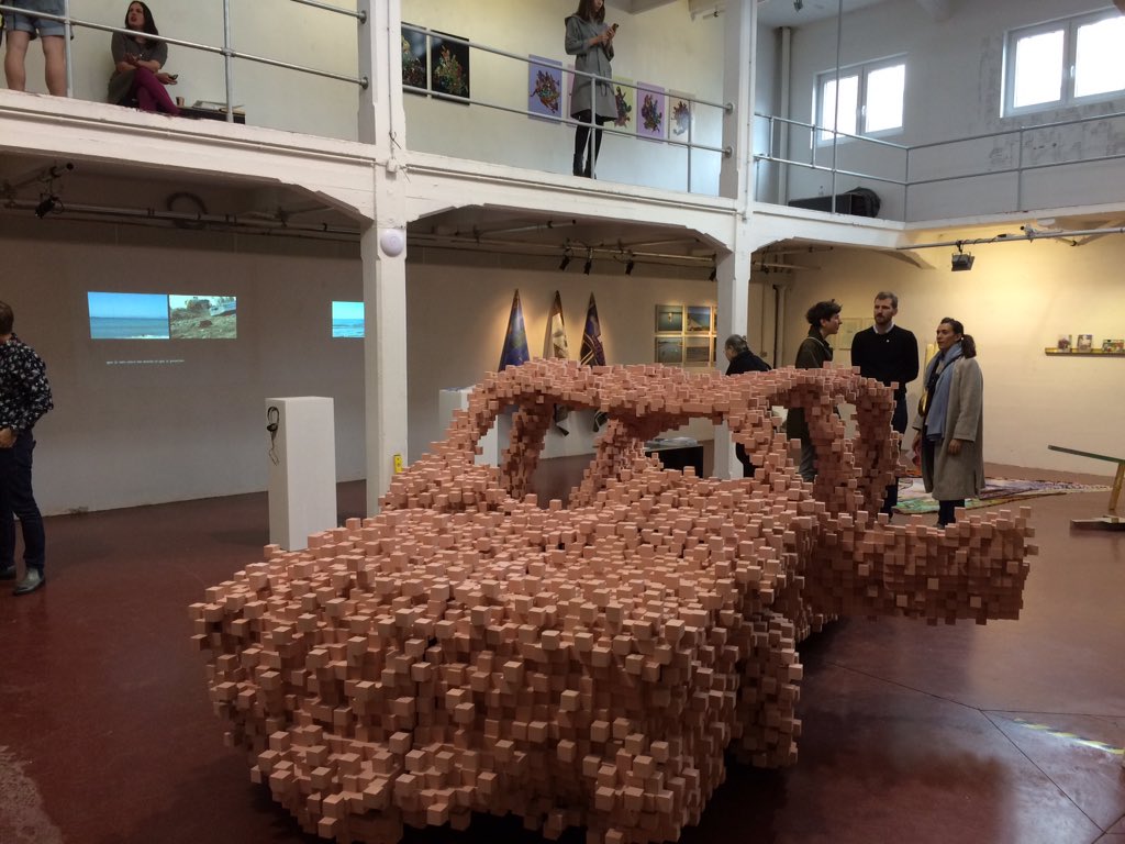 NLinBE's tweet photo. Nog meer kunst in Brussel: @POPPOSITIONS #TheWrongSide geopend in LaVallee @EuropeByPeople https://t.co/lbQRUNGQ96