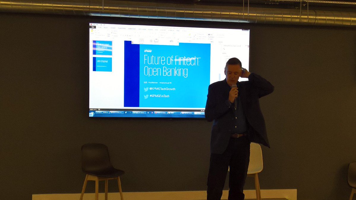 kevinmonserrat's tweet photo. Kicking off #KPMGFintech event about open payement #MSVUK #startup #fintech https://t.co/FvPWkggc4H