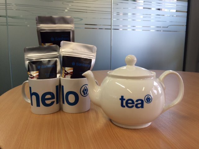 SanlamUK's tweet photo. It’s thirsty work being a #Wealthsmith sometimes #SanlamTea #NationalTeaDay https://t.co/K88kN9Ggo3