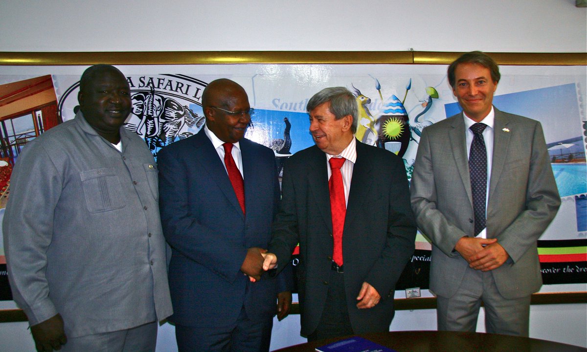 eueomuganda's tweet photo. Earlier this week Mr.@EduardKukan put forward the EU EOM Uganda Final Report to the Government and to the Parliament https://t.co/qdouTk3Dlp