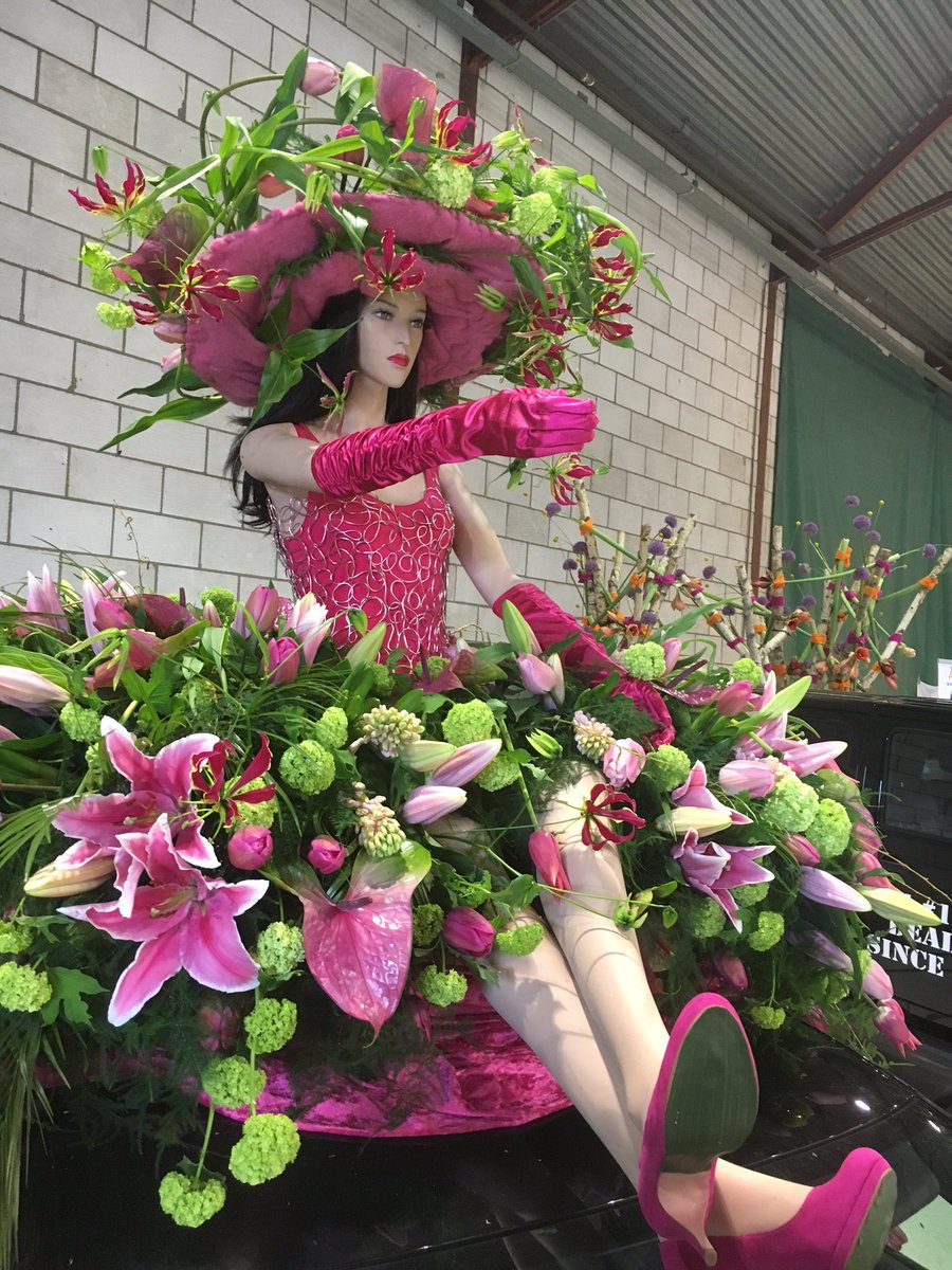 <a href="/HETbloemencorso/">Bloemencorso Bollenstreek</a> prachtige wagens gezien bij het steken. Deze luxe wagen is heel bijzonder