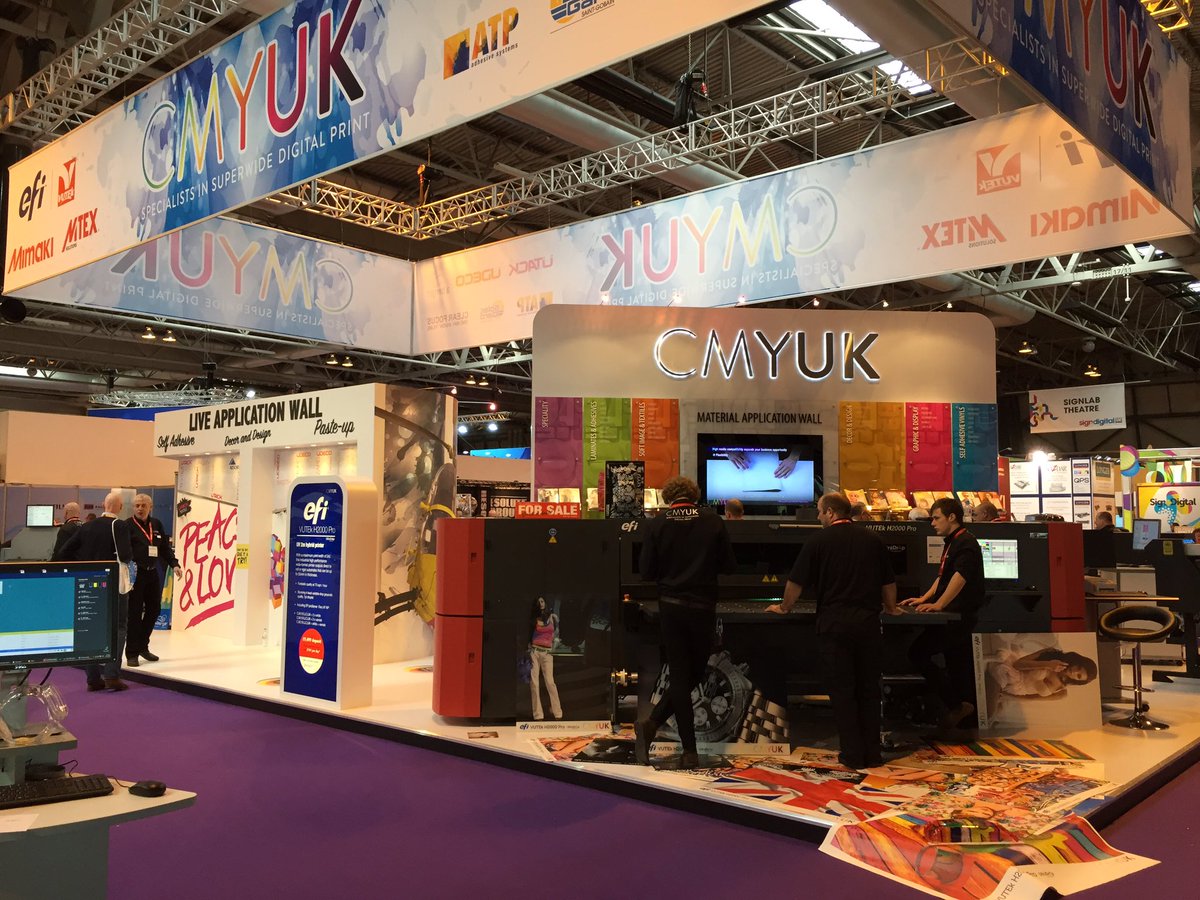 Great day over at the Sign &amp; Digital show today