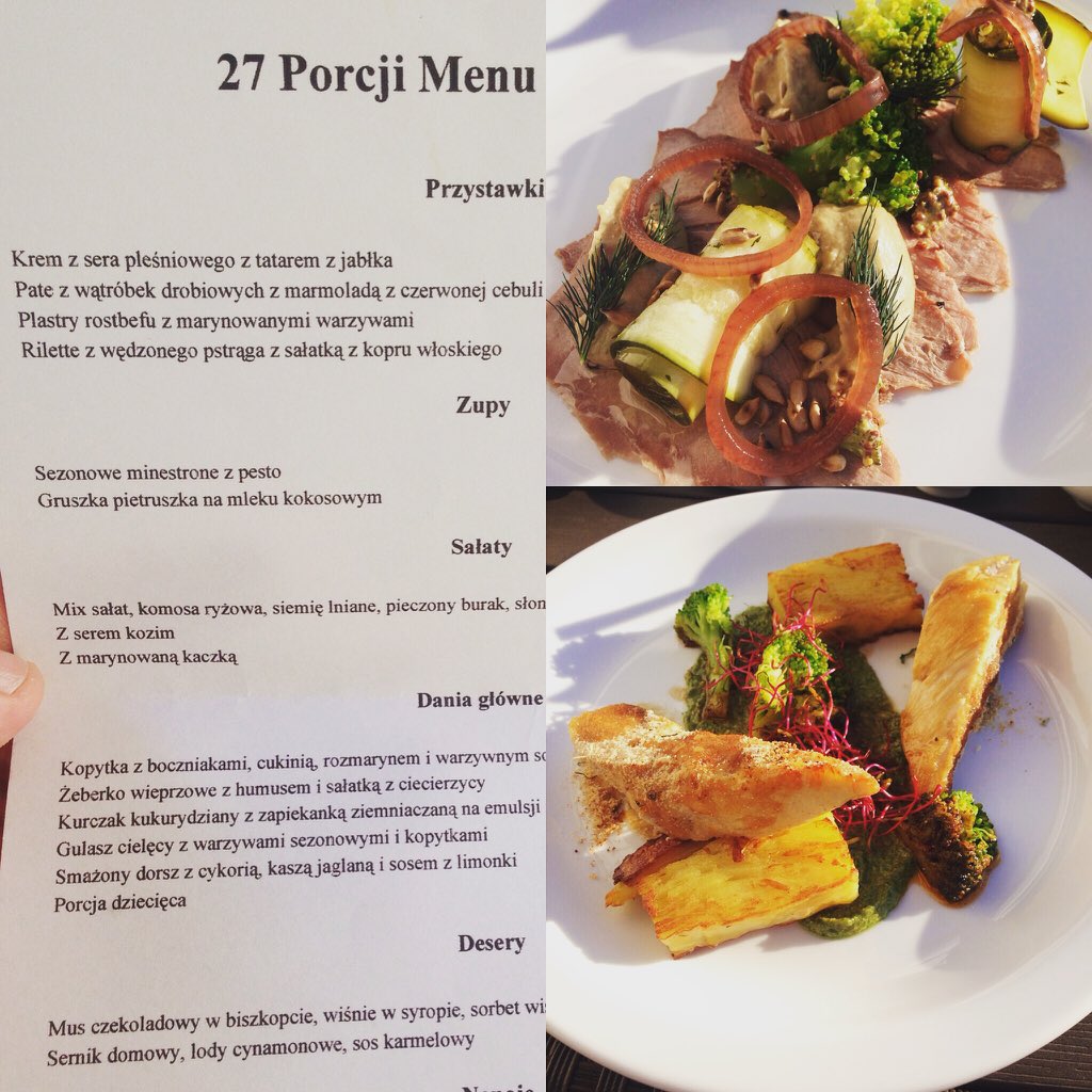 Great place to eat in Cracow, Poland. No tourists or celebrities. 27porcji.pl