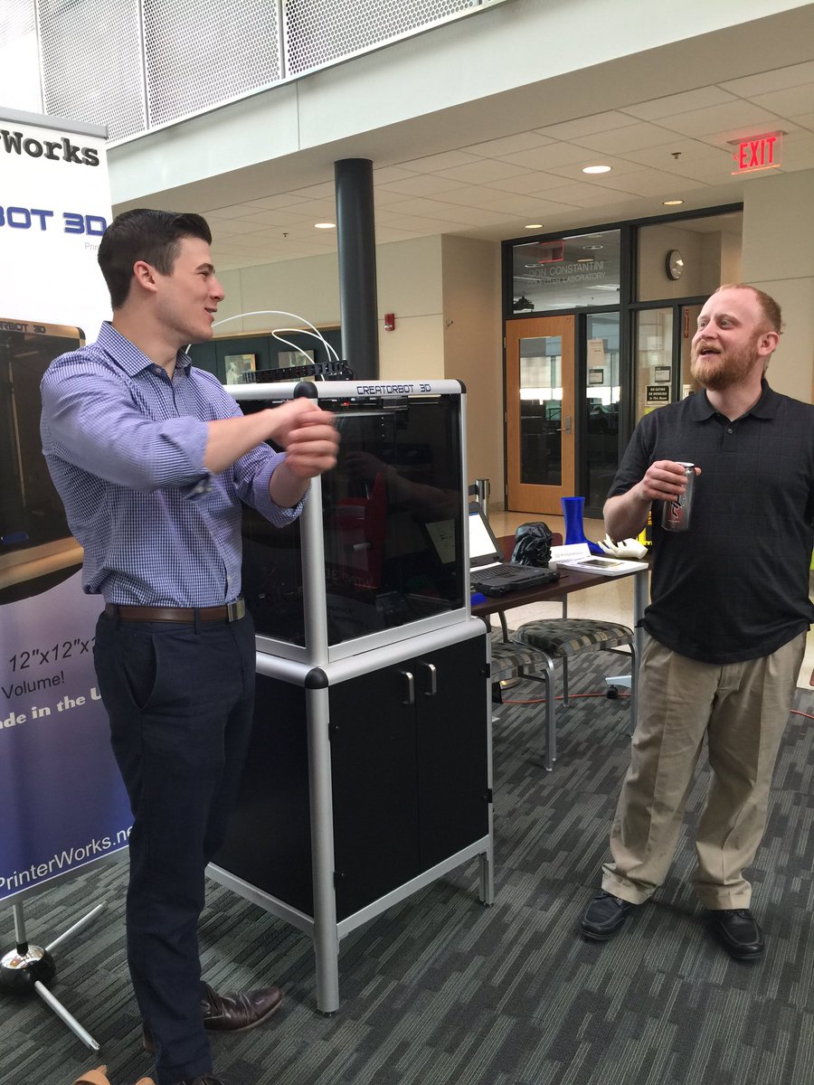 HudsonFasteners's tweet image. Another great day in #Youngstown! #MakerCity Initiative | @ybiTweets @AmericaMakes @Bravura3D @JuggerBot3D #3DPrint