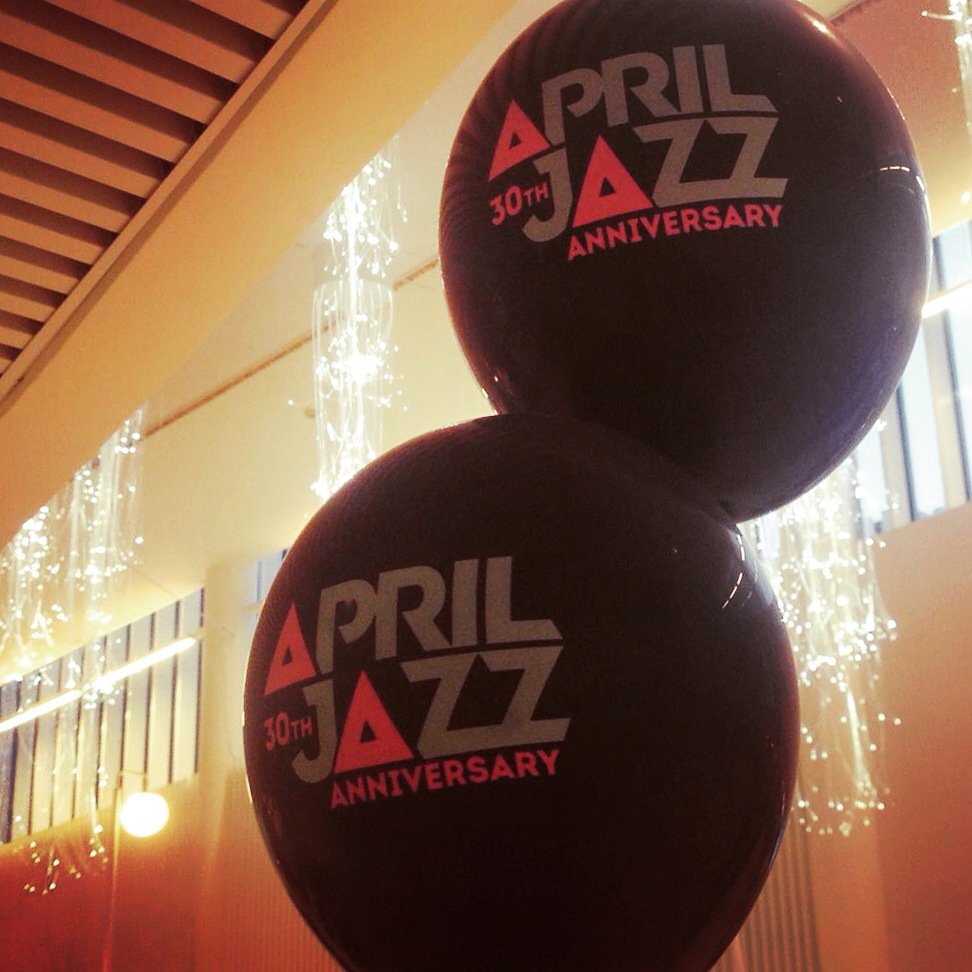 GESTsystem's tweet image. Onnea 30-vuotias @AprilJazzFest ja hyvää alkanutta festaria! #apriljazz #espoo #siltäkuulostaa #tapahtumatuotanto