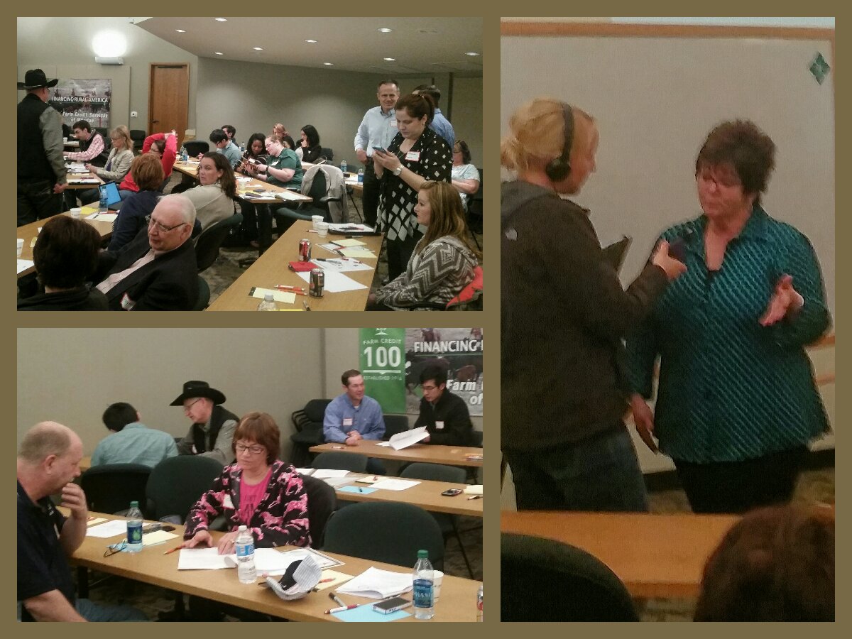 NDSoybean's tweet photo. #ndpork, #ndbeef & #nddairy producers learn how to communicate w/consumers w/ @foodintegrity ENGAGE program. https://t.co/LhKRprSxoJ