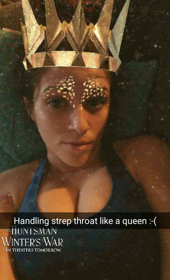 candccosplay's tweet photo. Ya know.. Just handling strep throat like a queen :-( #sosick #ratherbeincosplay #cosplaymodel https://t.co/DBY7HhLX9o