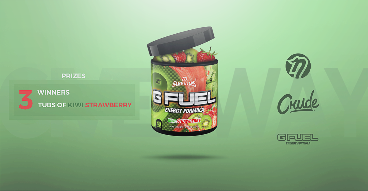 Crudes's tweet photo. Ever wanted to try GFUEL but couldn't?

NOW's YOUR CHANCE! 
RT + CLICK LINK TO ENTER!  https://t.co/HmQNkJ1vXh https://t.co/LUAaTlIOTo