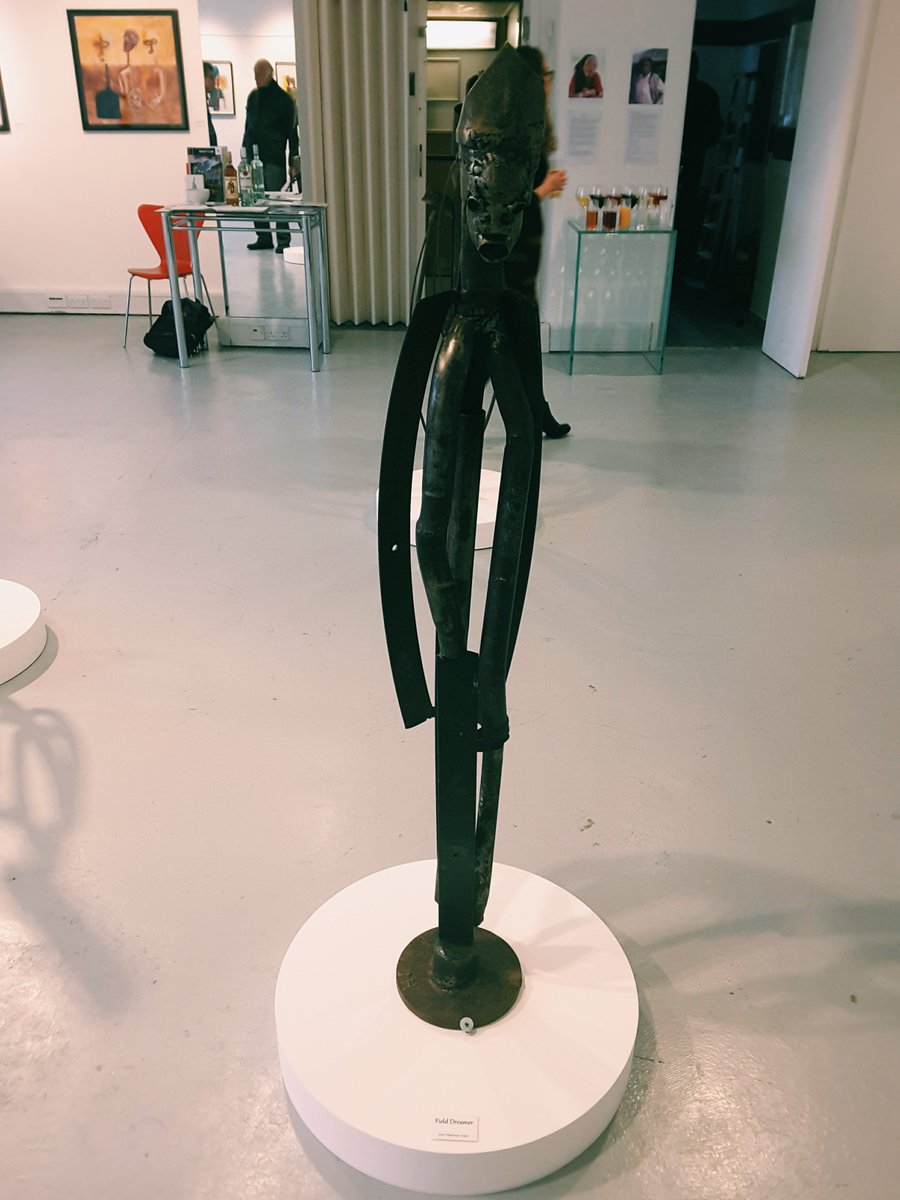 TheAfricaCentre's tweet photo. Metal Sculptures reserved for over 20 years by artist John Hlatywayo
#ThePeopleWatchers
#INZART
#TheAfricaCentre https://t.co/Aw9WVFaNco