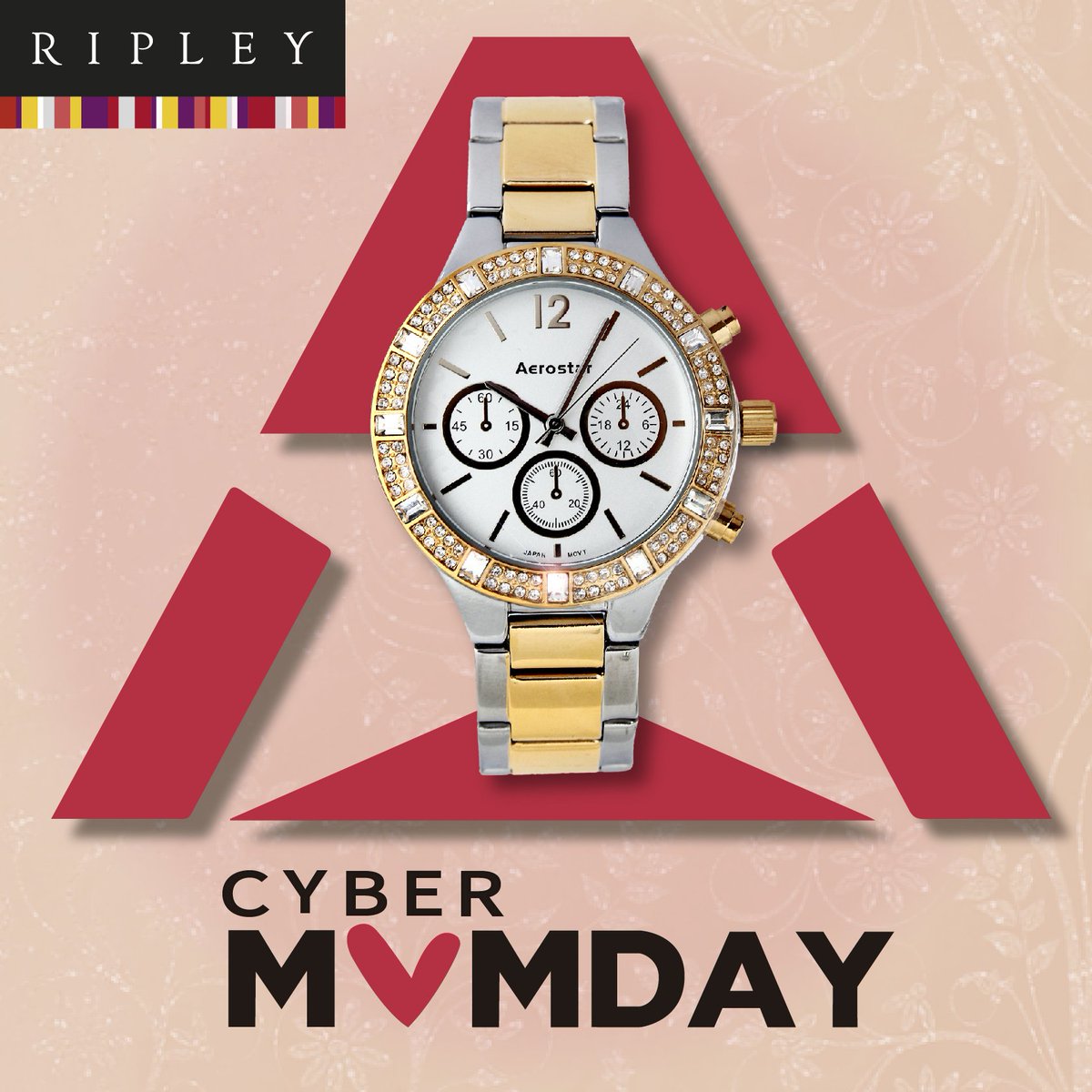 RelojesAerostar's tweet photo. #cybermomday #Aerostar 30% OFF en @RipleyenPeru https://t.co/cylt8f9Qjv https://t.co/1jhBmVYBJP