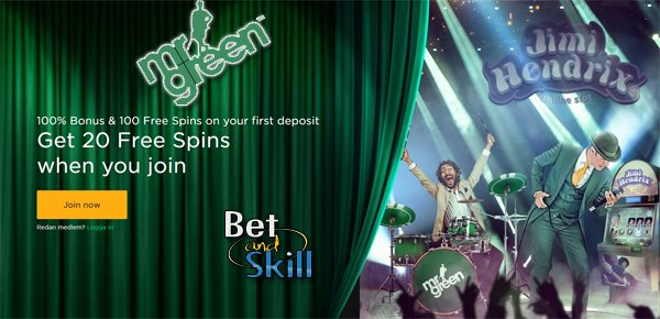 Mr Green free spins