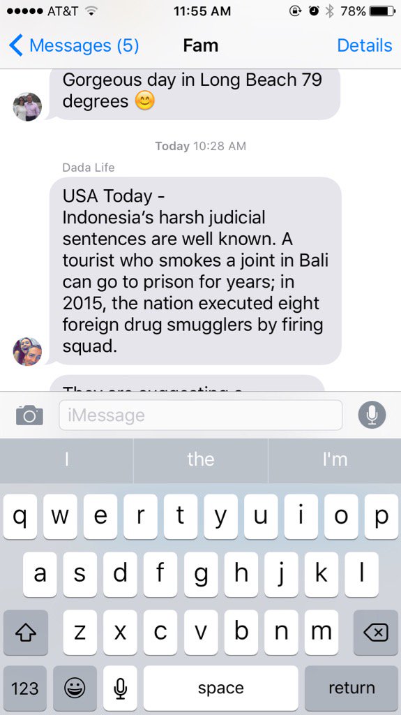 Scott looking out for me