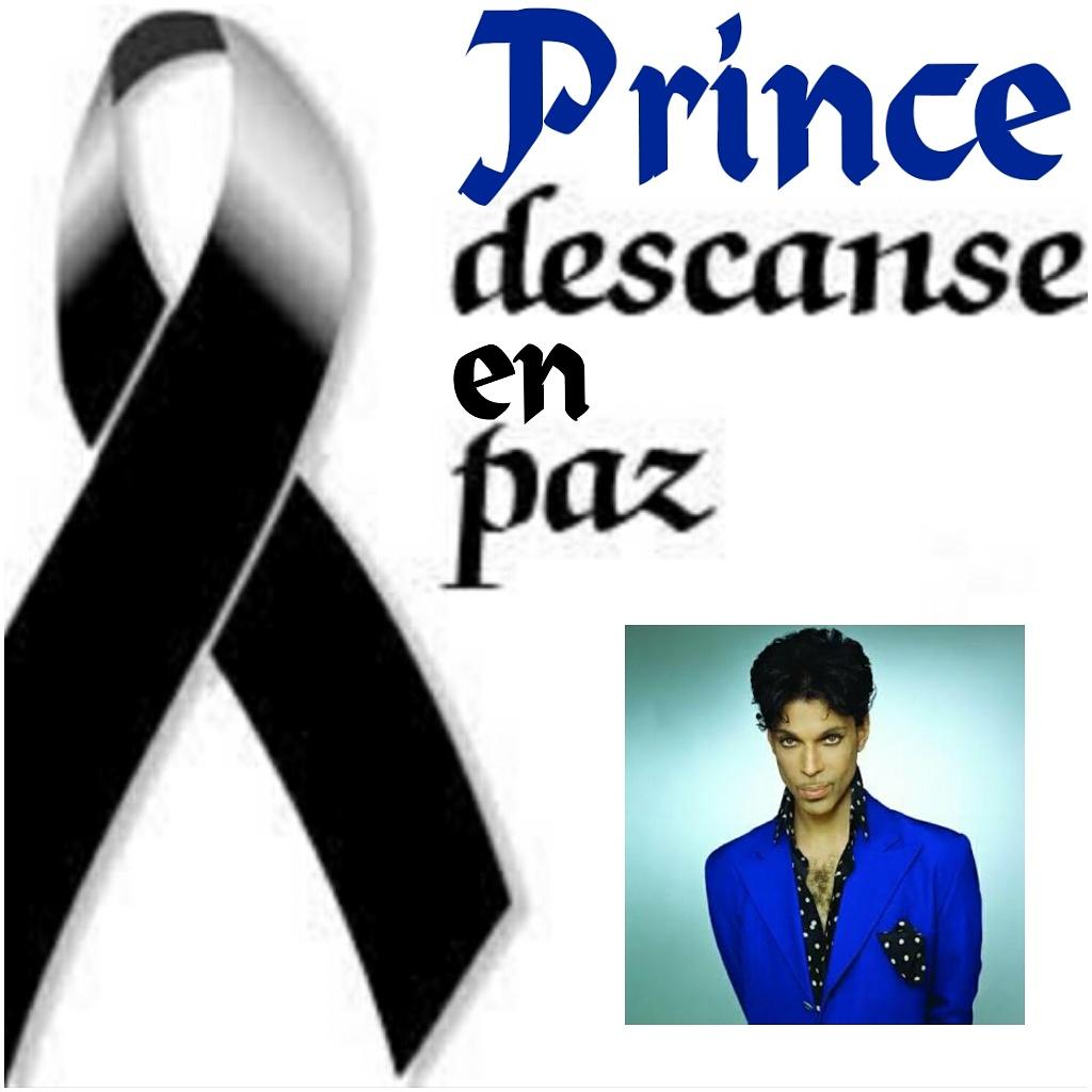 Vaya que este año se está llevando lo mejor, ahora Prince :'(  ya parale ¿no? 2016