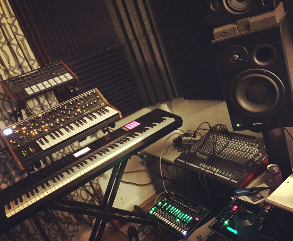 Rack is looking fresh with the Tempest &amp; Moog 👍🏼