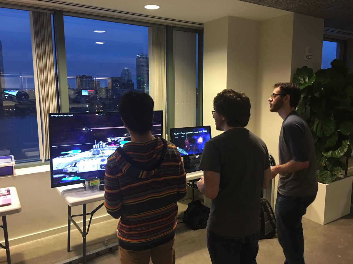 M186Game's tweet photo. Iiiiit's demo niiiiight! #gamedev #Boston #unity3d #massdigi #madeinma #shmup #parsec #anime #pax #paxeast #brawler https://t.co/JgRM8222PL