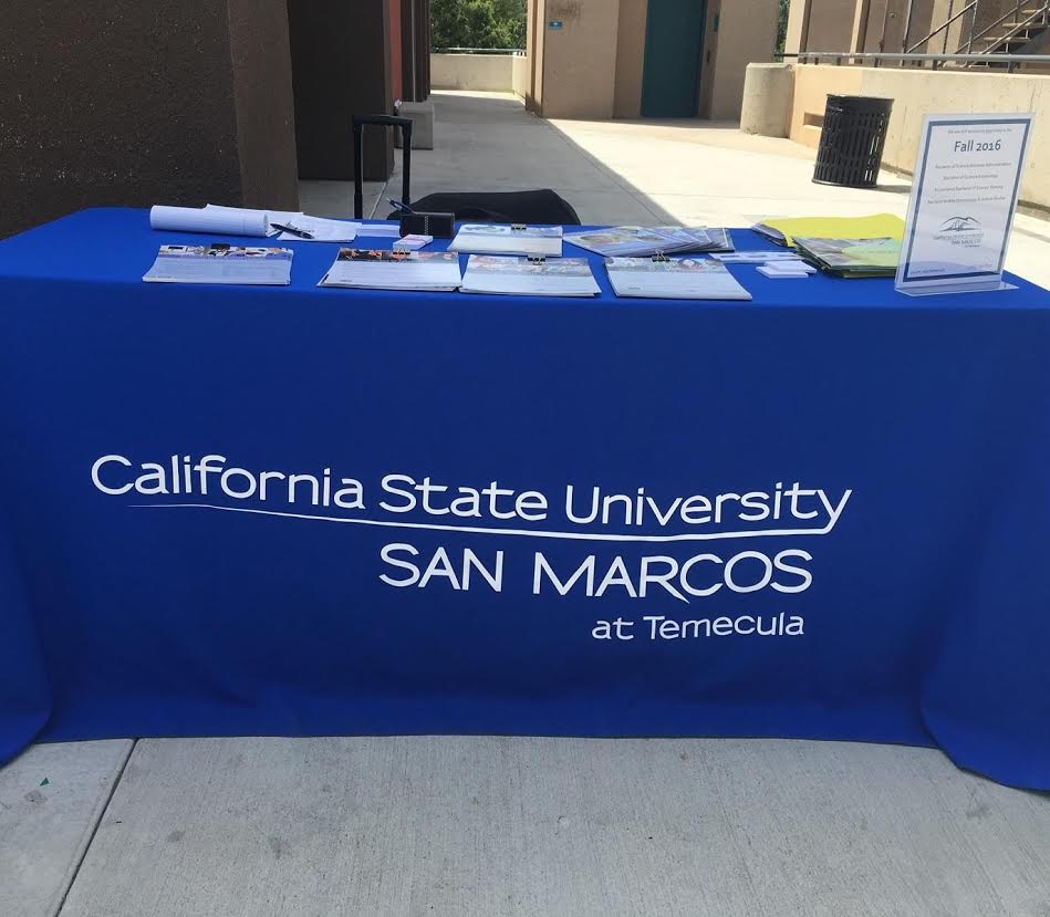 CSUSMTemecula's tweet photo. Stop by and see us at Moreno Valley College today!
#CSUSMTemecula #outreach #FallSemester https://t.co/oyq7PuVlvd