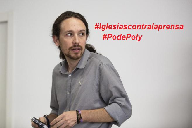 Vota_Ciudadanos's tweet photo. Pablo #Iglesias #Podemos consigue dos hashtag en su contra el mismo día.
#Iglesiascontralaprensa
#PodePoly https://t.co/SmwHbFpvVO