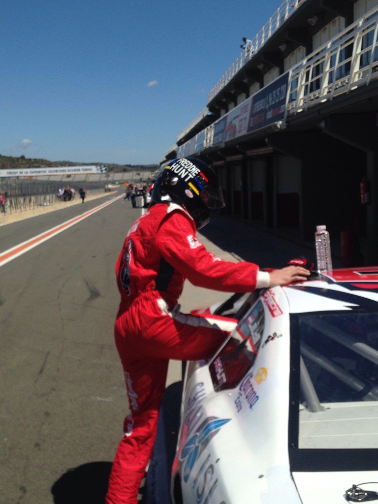 Spezielle Namen, spezielle Typen - cooler Dreh #huntvslauda #sonsofspeed #Valencia #nascarvalencia #NWES