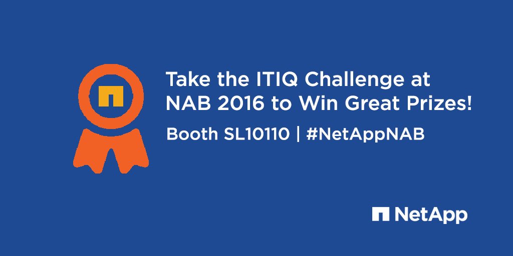 NetApp's tweet photo. We've got a USB Jolt charger for you! Just stop by our booth, take our #NetAppITIQ challenge & it's yours. #NABShow https://t.co/zwrCTIiuYq