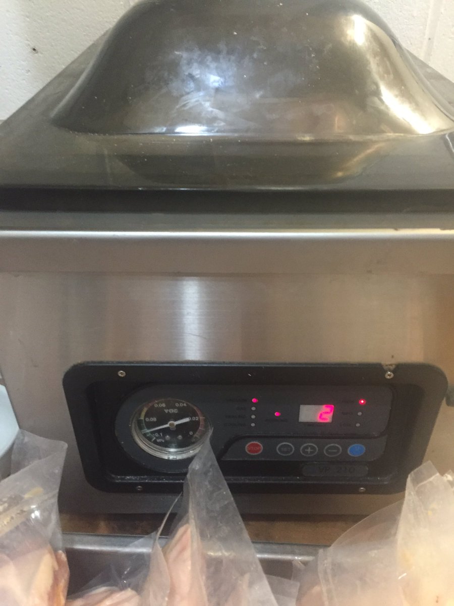 SheilaFaubert's tweet photo. Vacuum sealer you're my hero #cheflife #cookingforaliving #girlscook https://t.co/dJPemp02AO