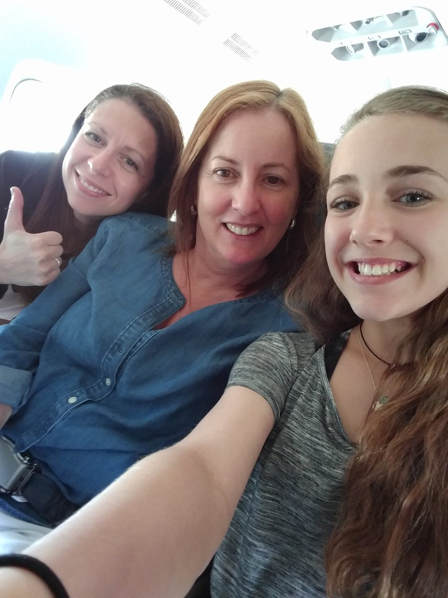 karyndlc's tweet photo. We've landed! #davis7 https://t.co/e8pCR74sWd