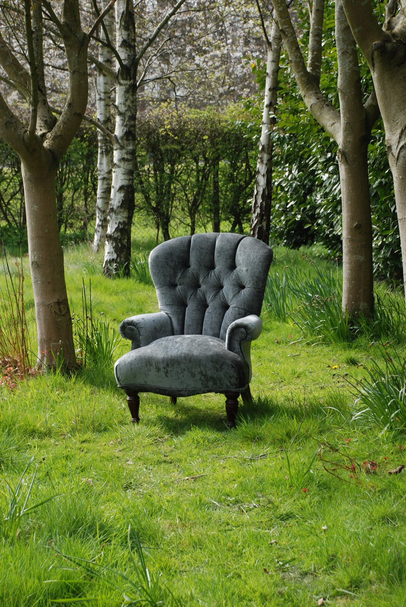 The lesser spotted 'upcycled Armchair' in #welwyn #herts,rescue more old chairs before they become extinct #upcycle