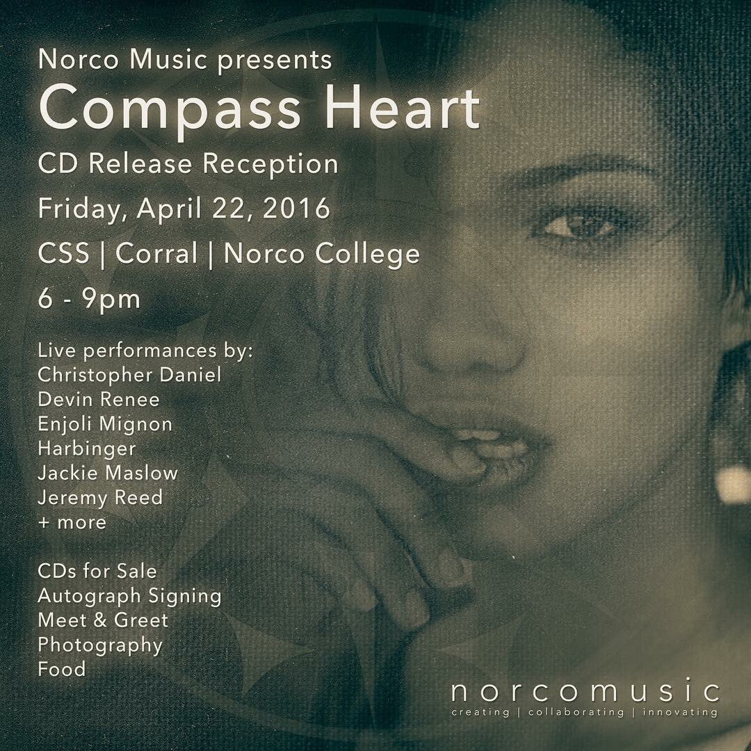 NorcoMusic's tweet photo. TOMORROW. #norcomusic #CompassHeart https://t.co/ifH4w7Qggo
