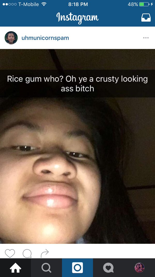 Why she look like an angry bird