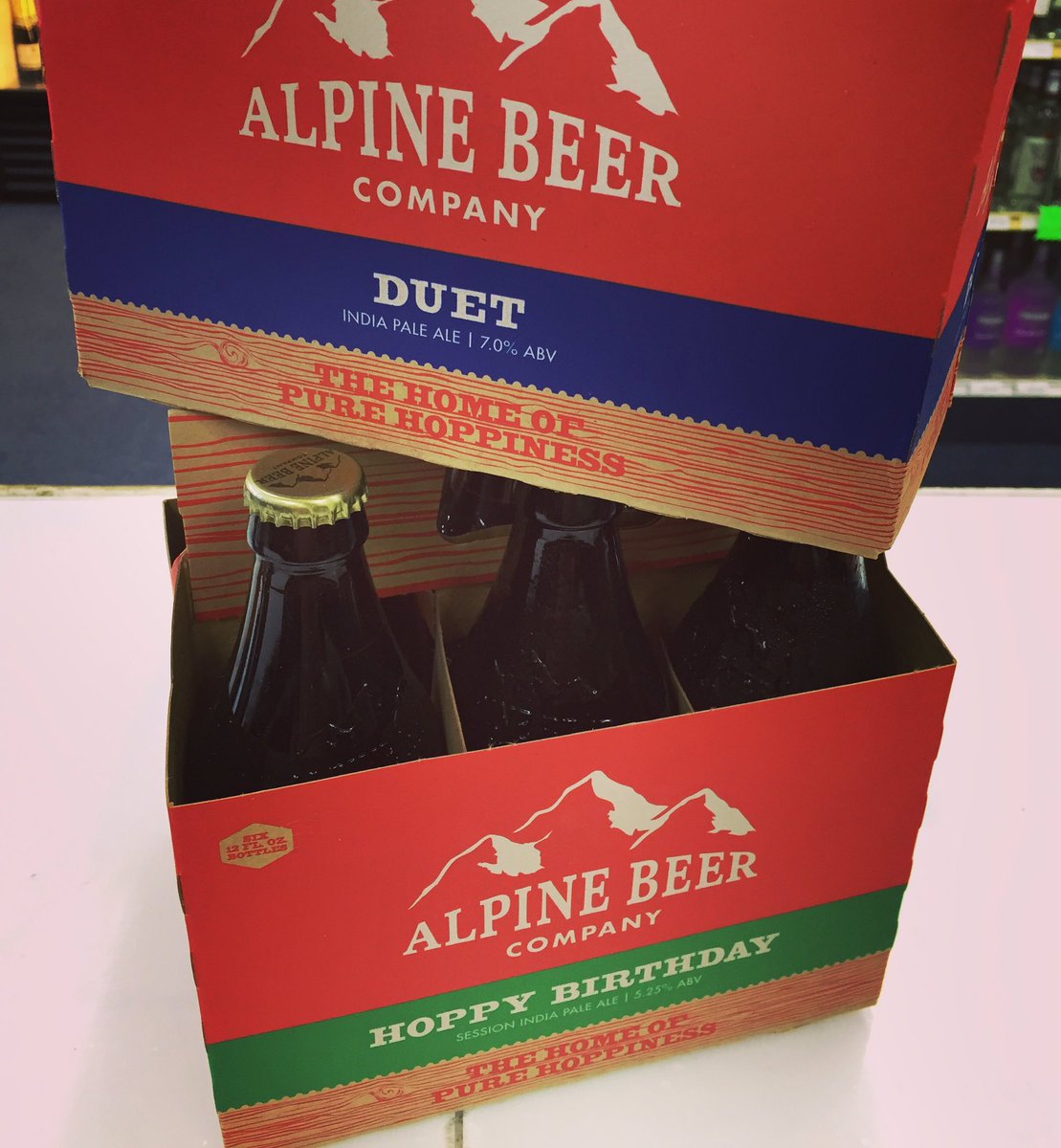 Now carrying <a href="/alpinebeerco/">Alpine Beer Company</a> Duet and Hopp Birthday!! #ipa #hoppyness #shoplocal #atxcraftbeer #beerstagram #ipa