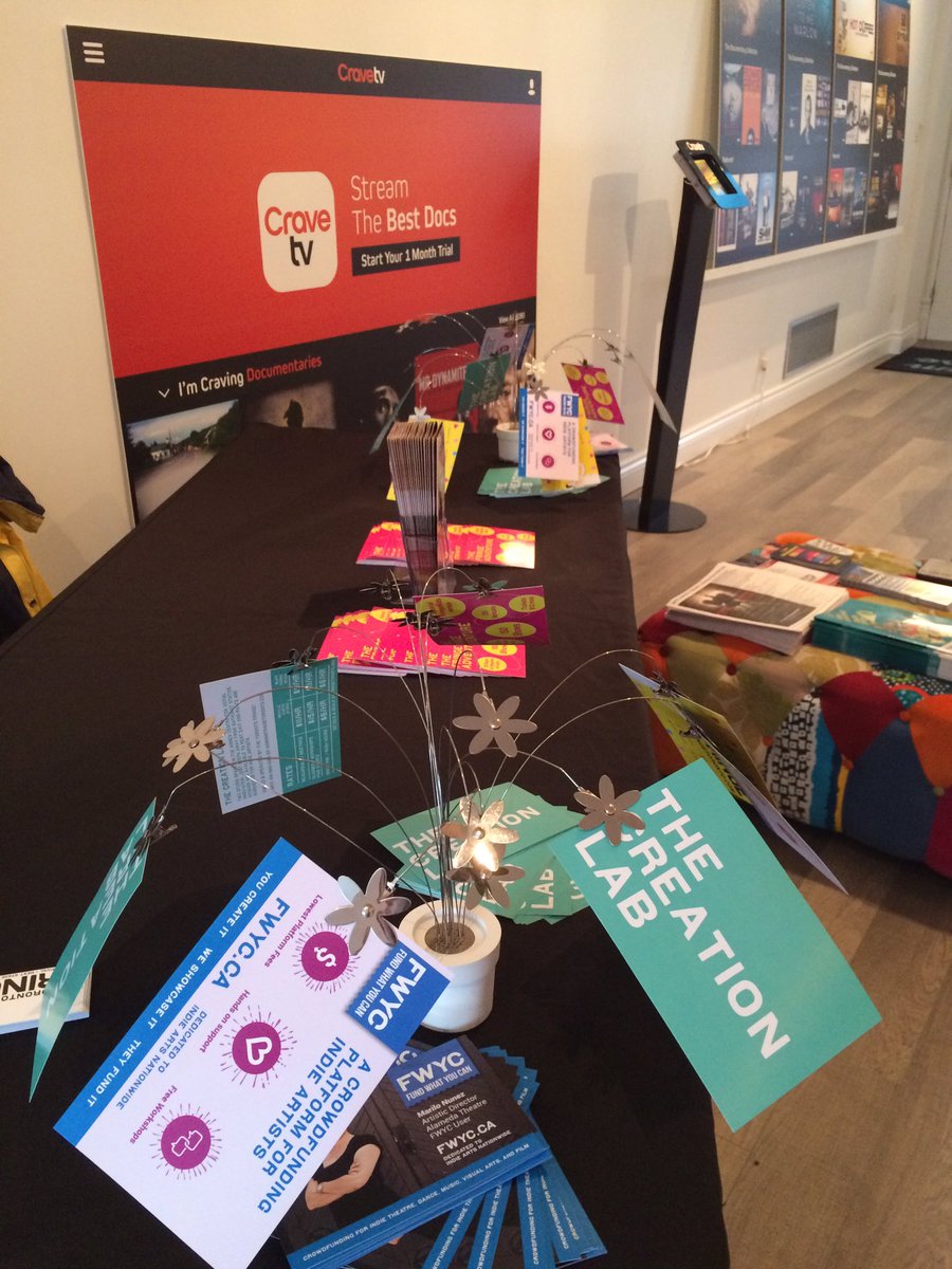 We are set @hotdocs <a href="/MirvishVillage/">Mirvish Village</a> #Fringe2016. See some docs or come to talk....