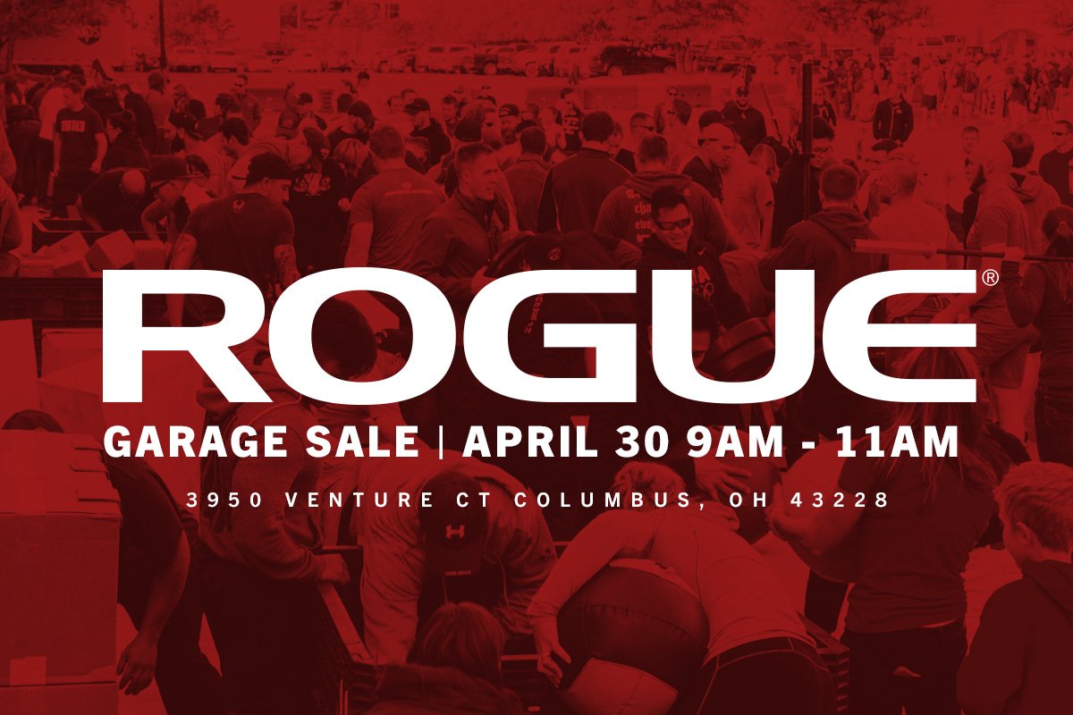 Rogue Fitness on Twitter "8th Annual Rogue Garage Sale! More info on