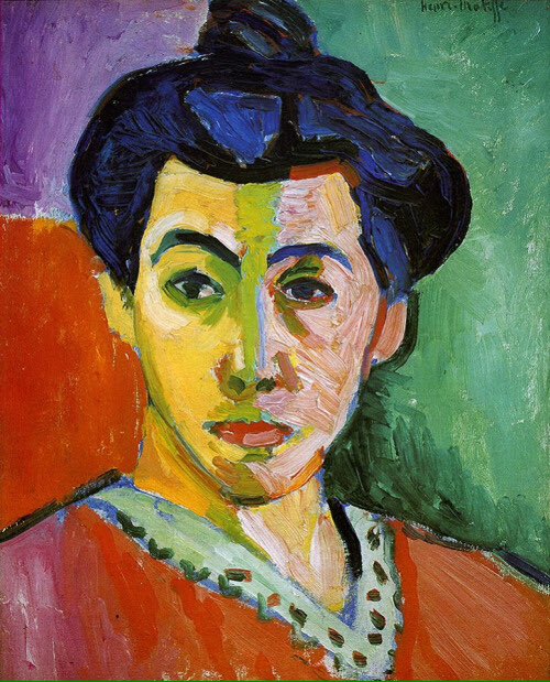 NatPresas's tweet photo. El grito - Edvard Munch. Expresionismo (1893) y La raya verde -Henri Matisse (1905). Fauvismo  @artesigloXX https://t.co/2ERtrC43aj