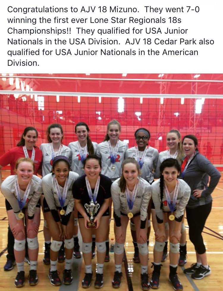 AustinSPCenter's tweet image. AJV is doing exciting things right now!! Congrats to the teams that are going to Nationals! #AJVistheplacetobe