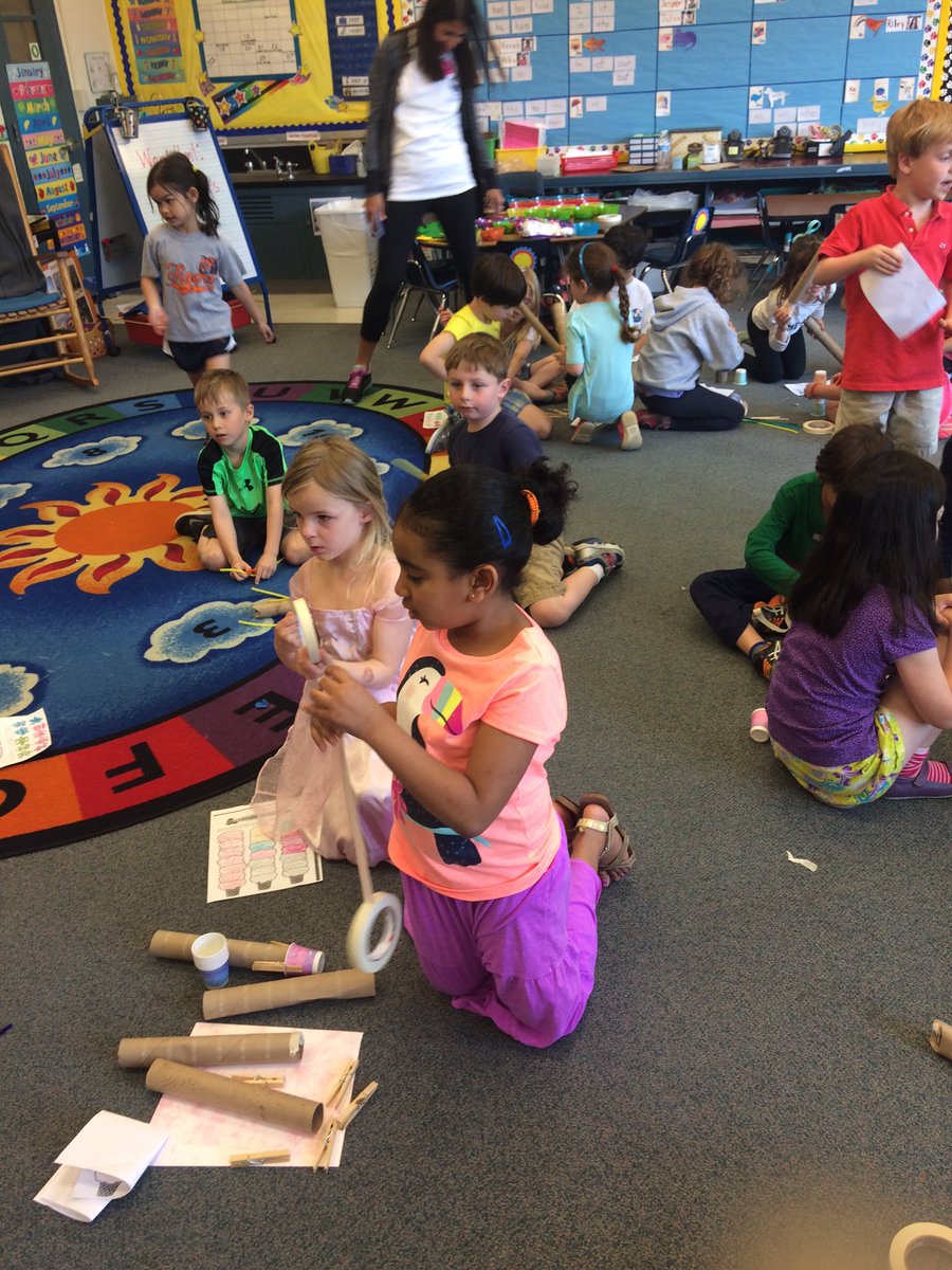 Can you build a tower as tall as one of your team members?... #ztroar <a href="/taylorkinder101/">taylorkinder101</a> <a href="/APSTaylor/">Taylor Elementary</a>