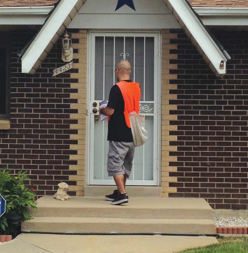 #DidYouKnow: A burglar is likely to post a flyer on your door to get a closer look at your home. #BurglarTactics