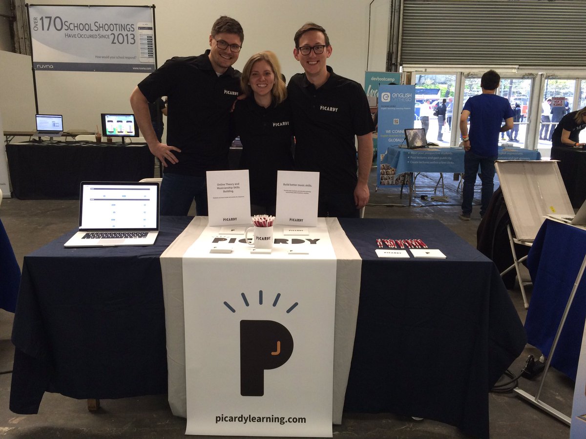 PicardyLearning's tweet photo. I hope you had as much fun a we did! Thanks @NYTechDay #TechDay #NYC 👋🏼 https://t.co/WVNNaSLmdD