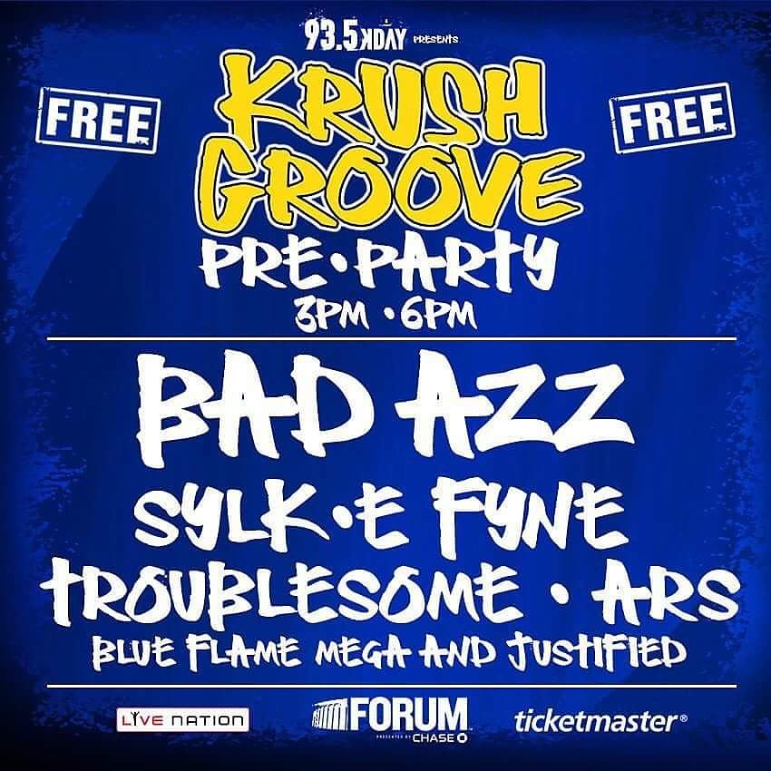 935KDAY's tweet photo. From 3pm to 6pm on Sunday April 24th we will be having a FREE pre-party before the party. https://t.co/4RI7OT56kK