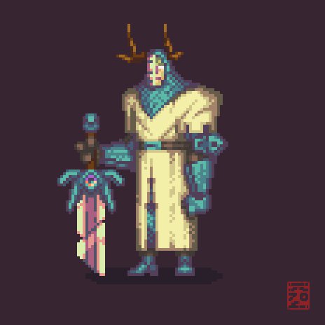 Blastbit_team's tweet photo. A new enemy for our game #AdamsNightmare. Knight McCoy
#alldev #pixelart #drawing #style #indiegame #gamedev https://t.co/MtqnebPcSy