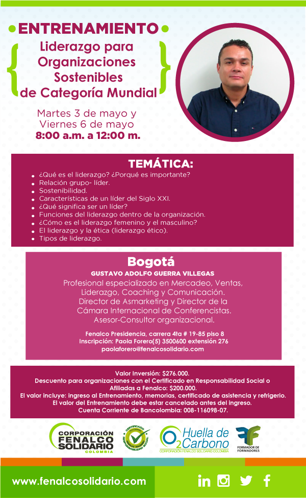 PaoForeroG's tweet photo. Entrenamiento en Liderazgo. Inscripciones  abiertas!!! https://t.co/6se2XwkzqB