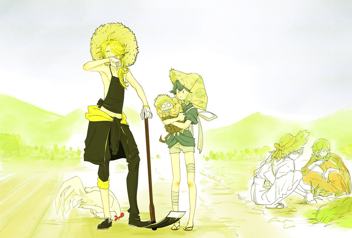 櫻華 Riraika おはようございます 朝から素敵なイラストありがとうございます 鵺がとてもかわいいですねーヽ ノ