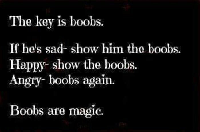 Just say all us girls are magic and I'm sure the guys and girls would agree