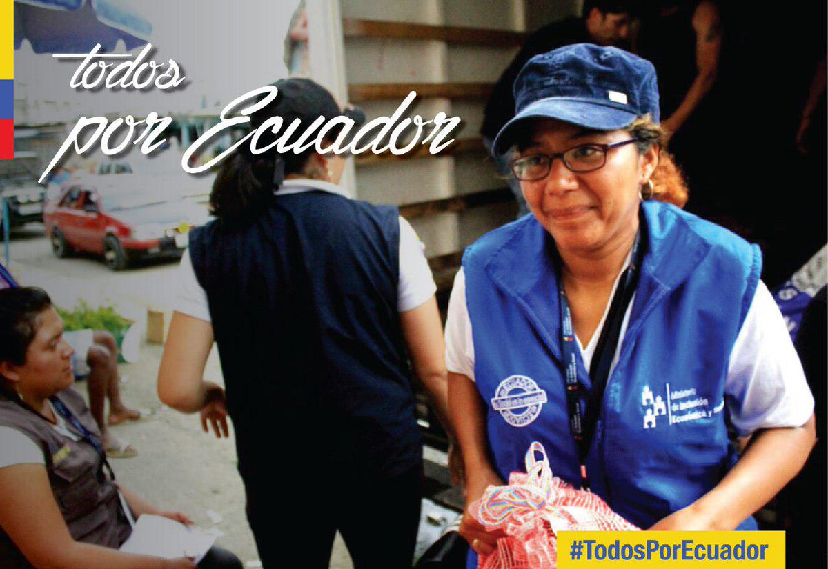 Que nuestras lágrimas fecunden el provenir de esta tierra maravillos #TodosPorEcuador