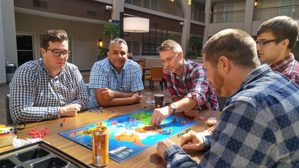 jjeremynyc's tweet photo. Taking over the world #risk #theanointing #fcaconvention https://t.co/Bra6tKGqpD