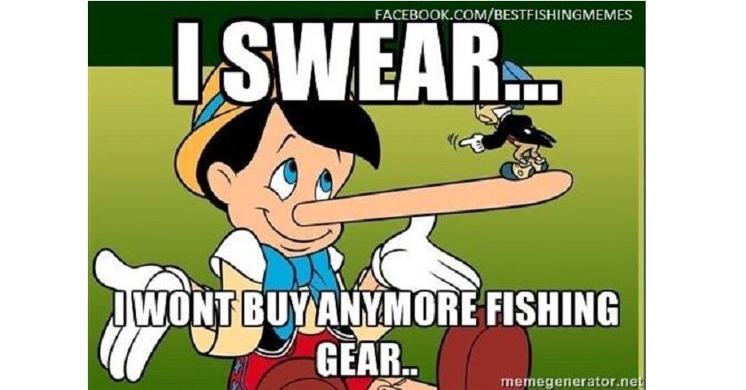 BL_Outdoorsman's tweet photo. Retweet or favorite if you've told yourself this lie! #workhardfishharder https://t.co/WXIyXVTnDn