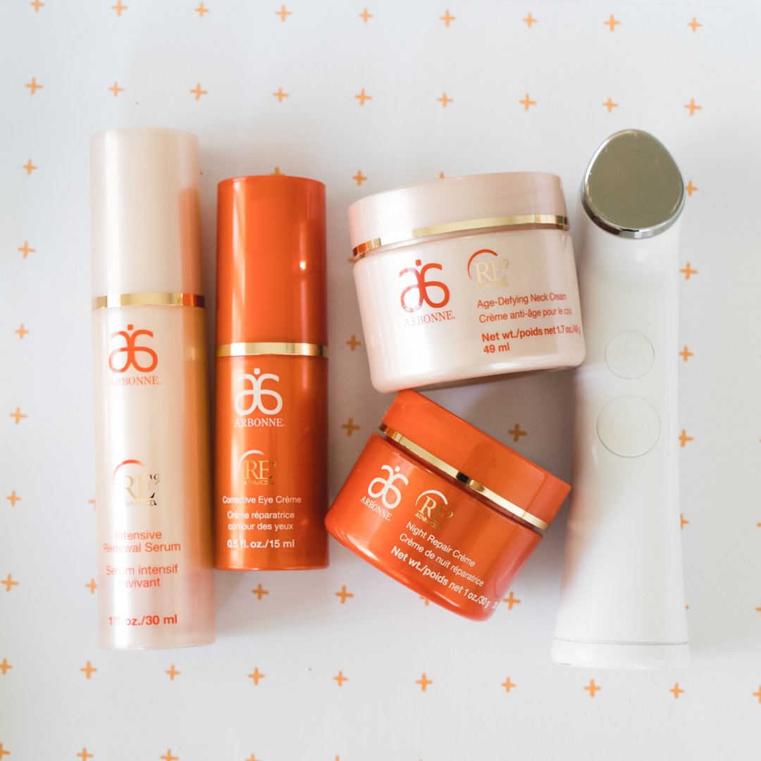 arbonne's tweet image. RE9 Advanced® + Genius Ultra = Stunningly flawless looking complexion. #Arbonne
