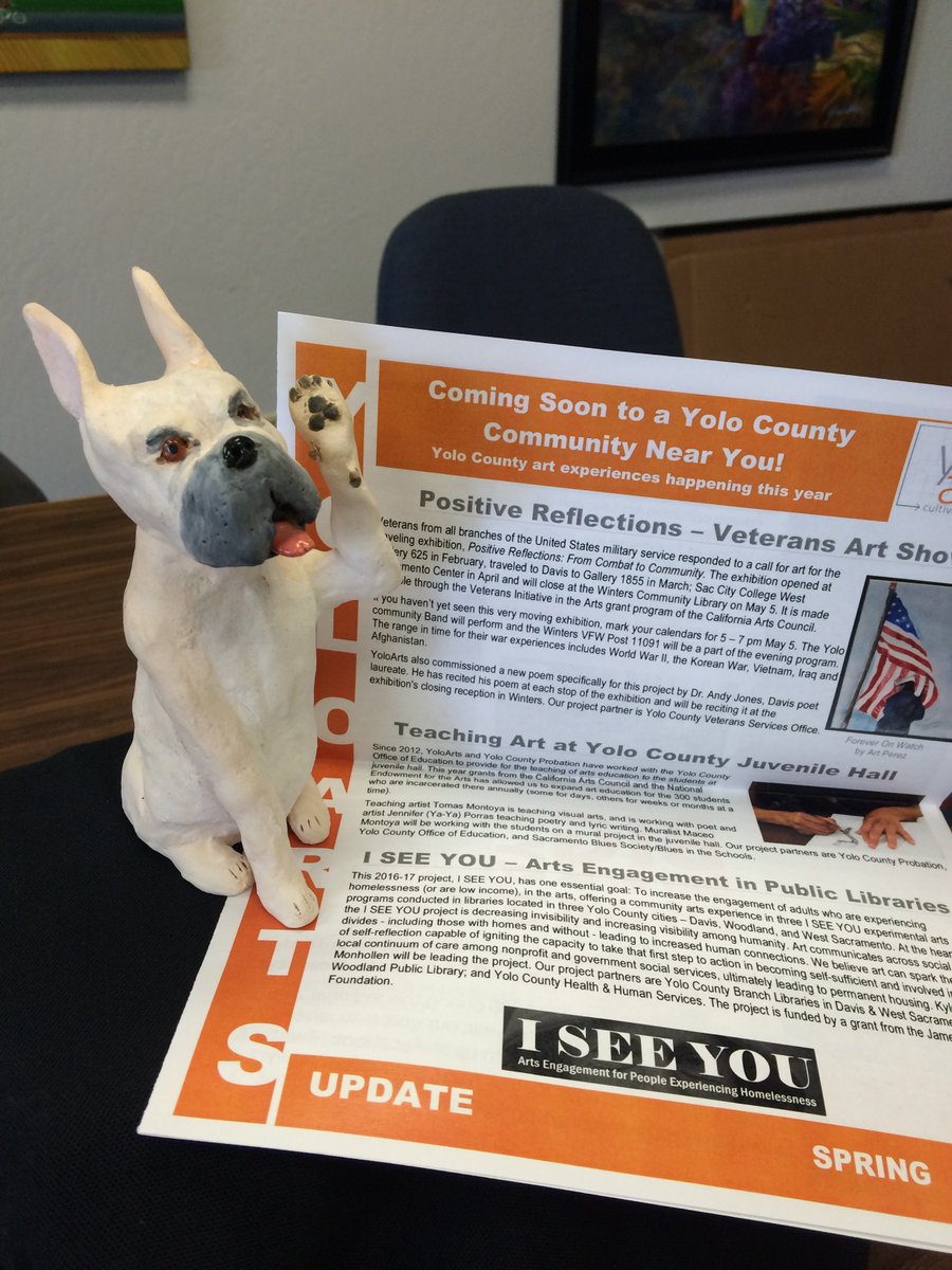 Salvador Dogi says check your mailboxes for the YoloArts Update! News on #BIGDoG2016 inside! bigdayofgiving.org/npo/yoloarts