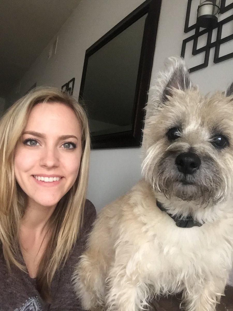 Doggysitting <a href="/kelscap/">Kelsie Caplis</a> 's baby 💁🏼💕🐶