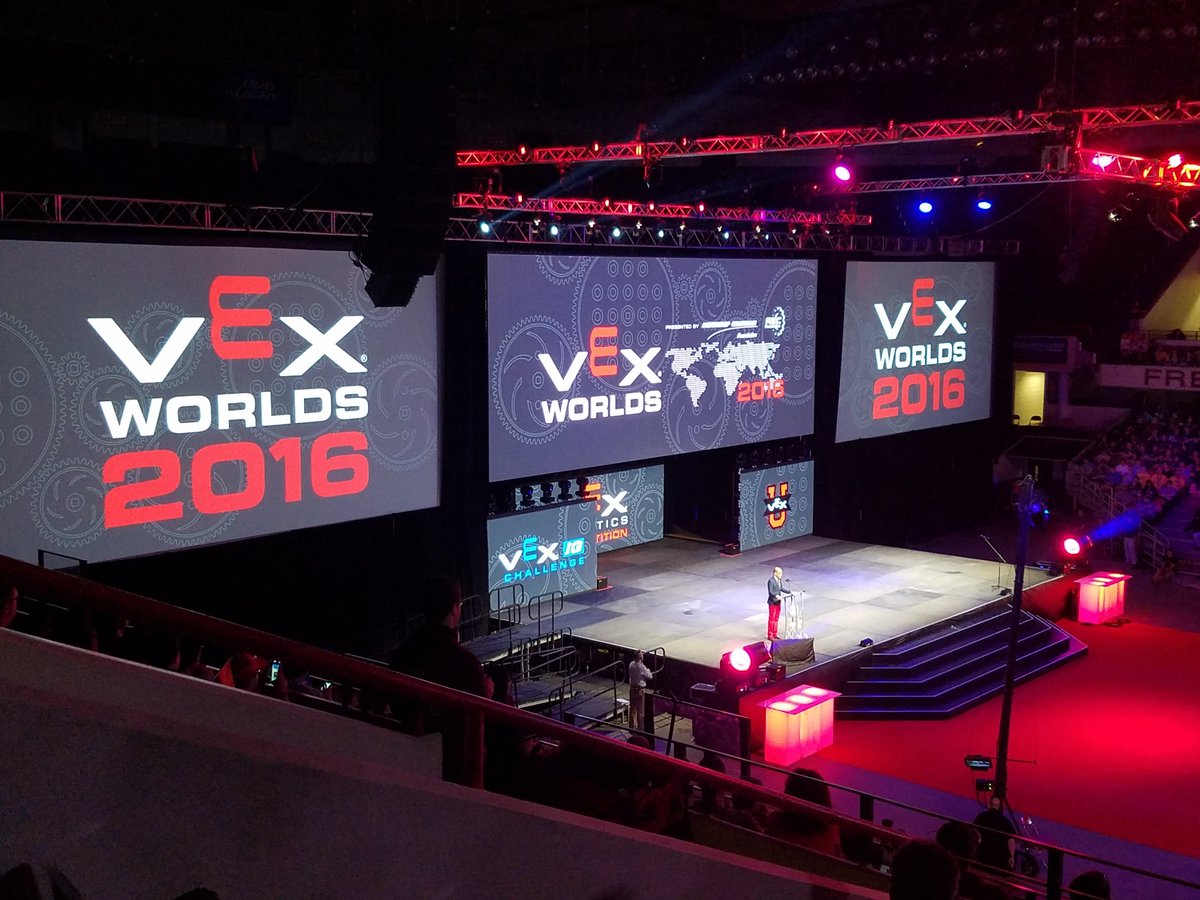 NCSS_CTAE's tweet photo. @nctheme had a great day competing at #VEXWorlds! Full day coming up tomorrow...#NCSSBeTheBest #NewtonROBOTS https://t.co/rextSfWl3m
