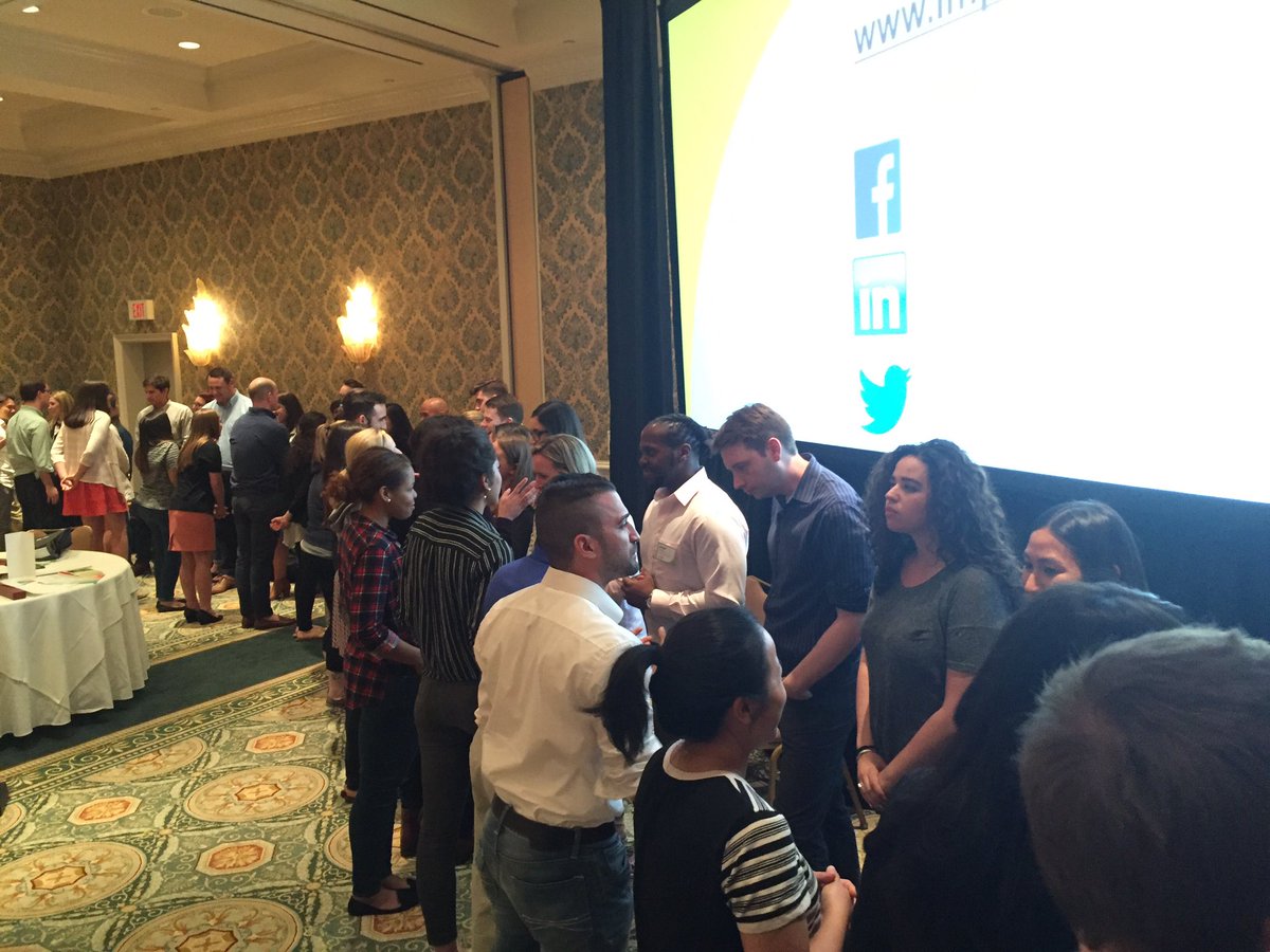 dsynadinos's tweet photo. Elevator pitches & 2-headed experts help hone communication & listening skills. #buildNBCU @improvedge @KarenHough https://t.co/m3ooP5Be8a